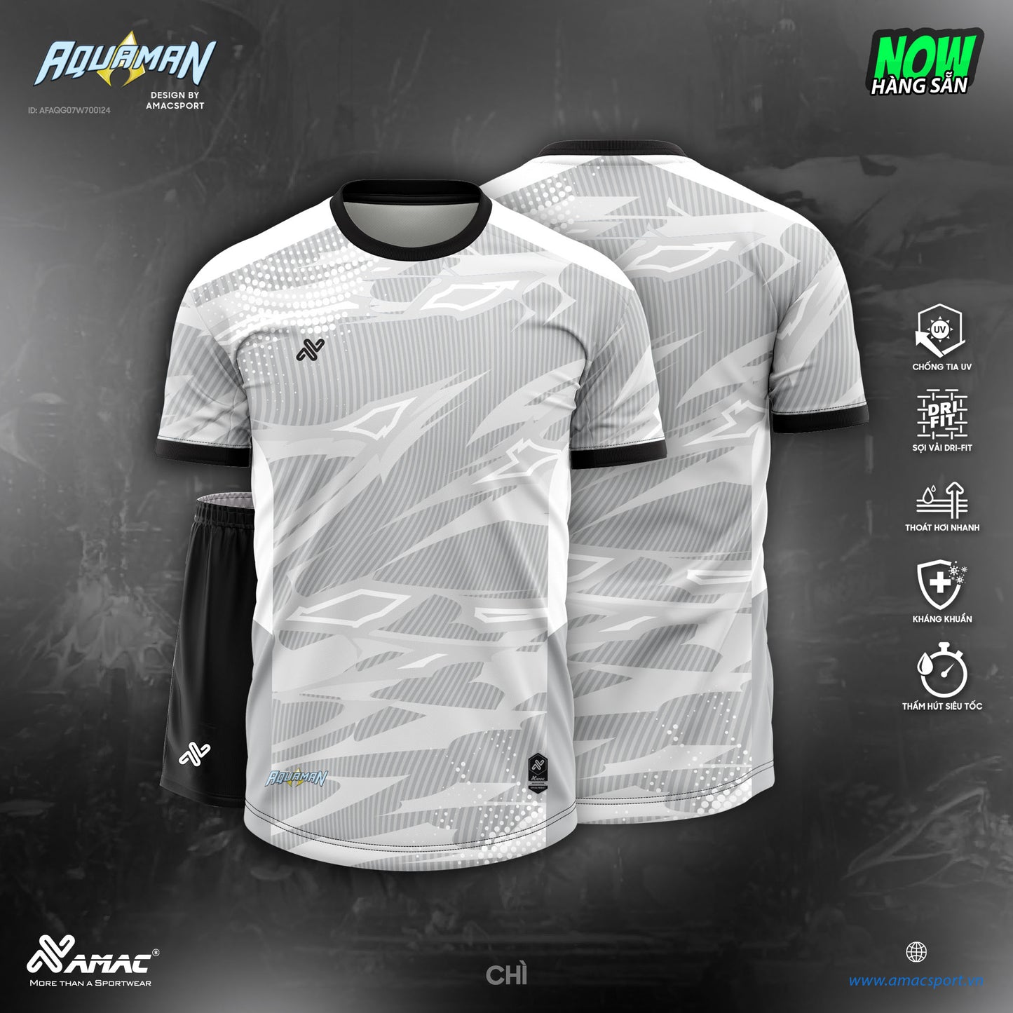 AMAC Football Shirt - Aquaman