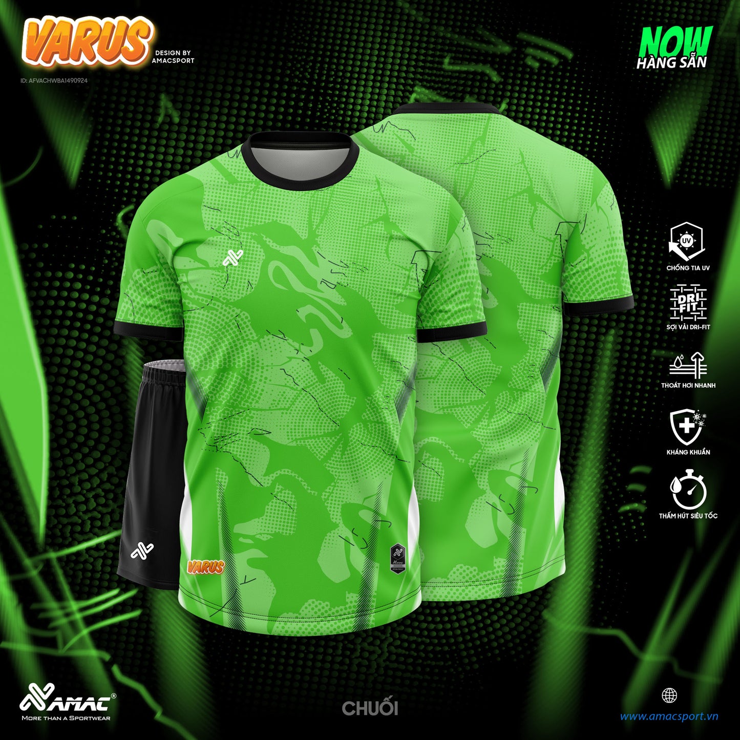 VARUS Soccer Jersey - Nobo Sport