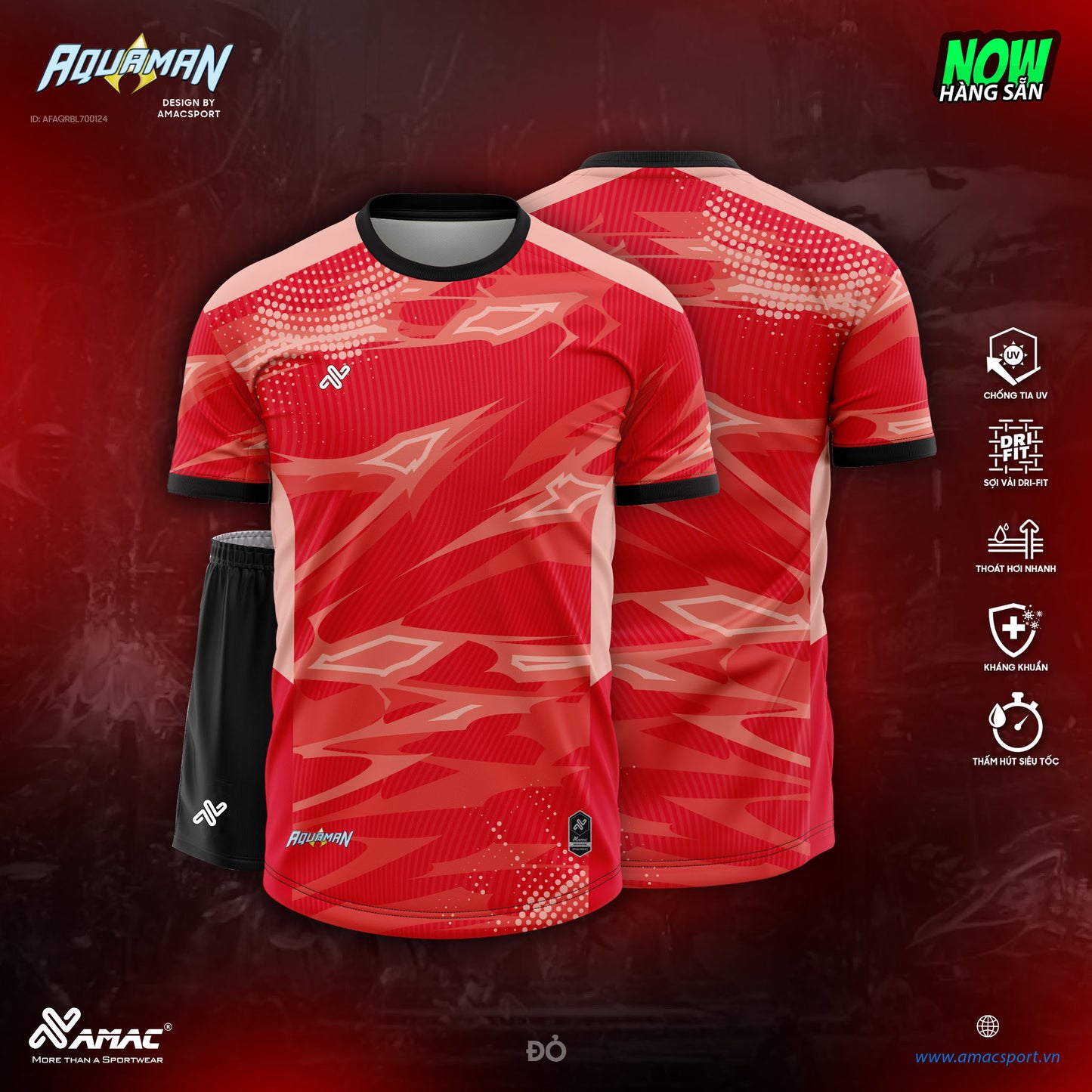 AMAC Football Shirt - Aquaman