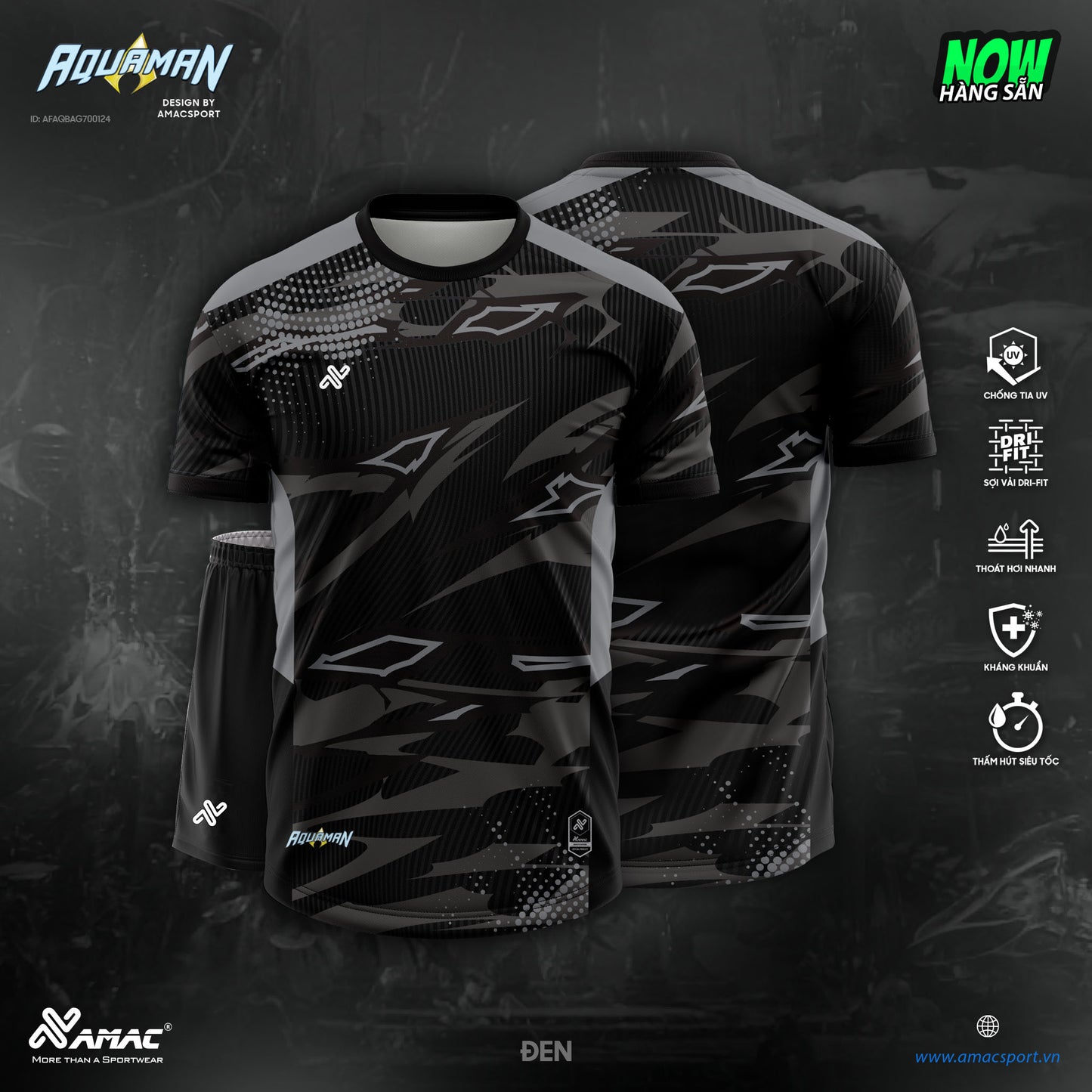 AMAC Football Shirt - Aquaman
