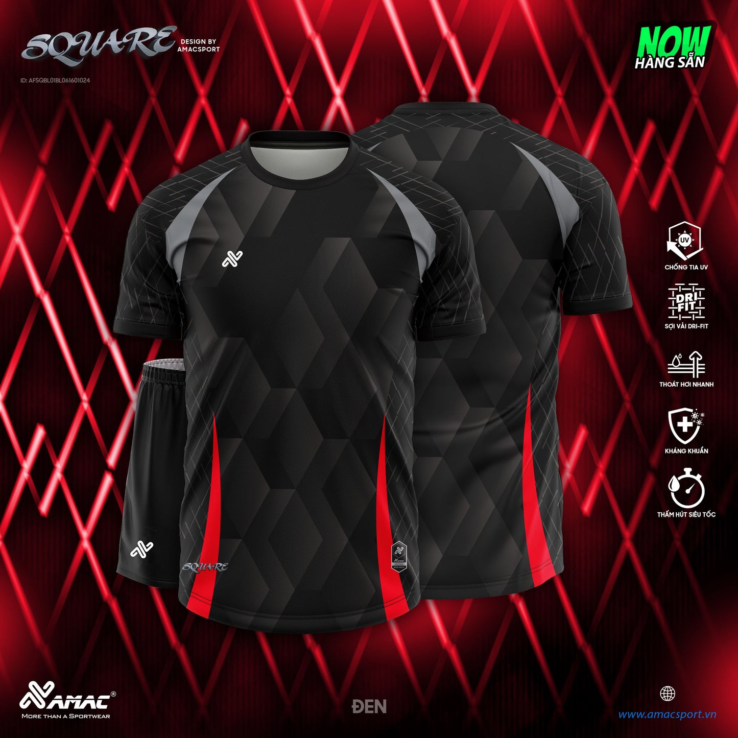 SQUARE Soccer Jersey - Nobo Sport