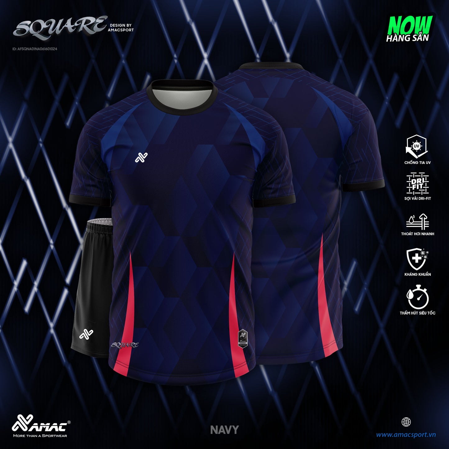 SQUARE Soccer Jersey - Nobo Sport