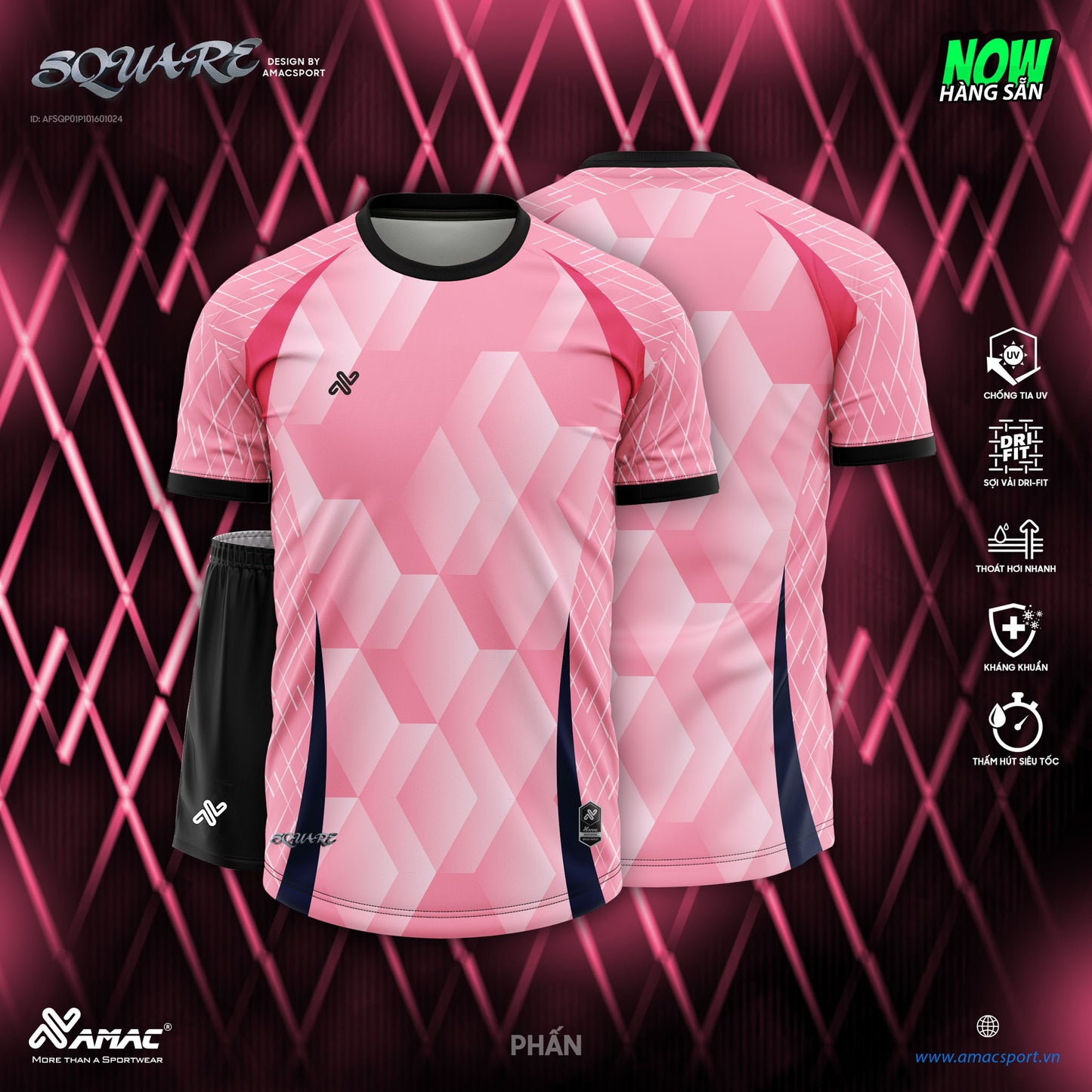 SQUARE Soccer Jersey - Nobo Sport