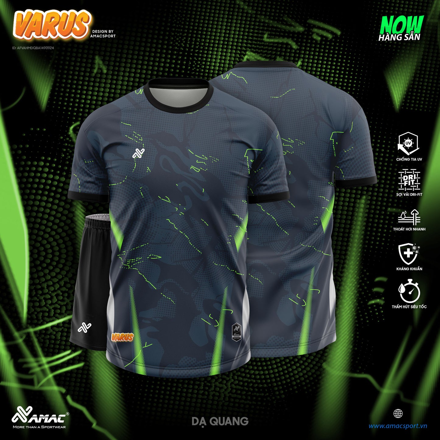 VARUS Soccer Jersey - Nobo Sport